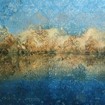 Jezioro I, 80x60 cm, olej na płótnie, 2012