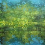 Jezioro XIII, 120x80 cm, olej na płótnie, 2014