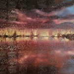 Jezioro XVII, 120 x 100 cm, olej na płótnie, 2014