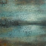 jezioro XIV, 120x80 cm , olej na płótnie, 2014