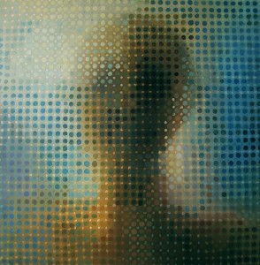 szyba III, 120x120cm, olej na płótnie, 2009