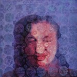 szybka I, 45x45 cm, olej na płótnie, 2008