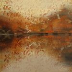Jezioro 21, 120 x 100 cm, olej na płótnie, 2015